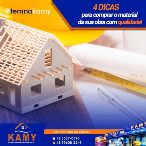 4 dicas para comprar o material da sua obra com qualidade!