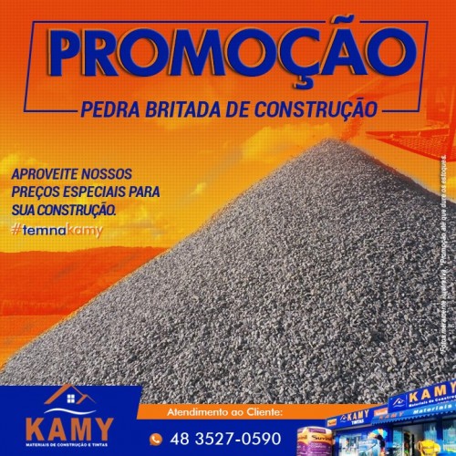 Preço promocional para Pedra Brita de construção
